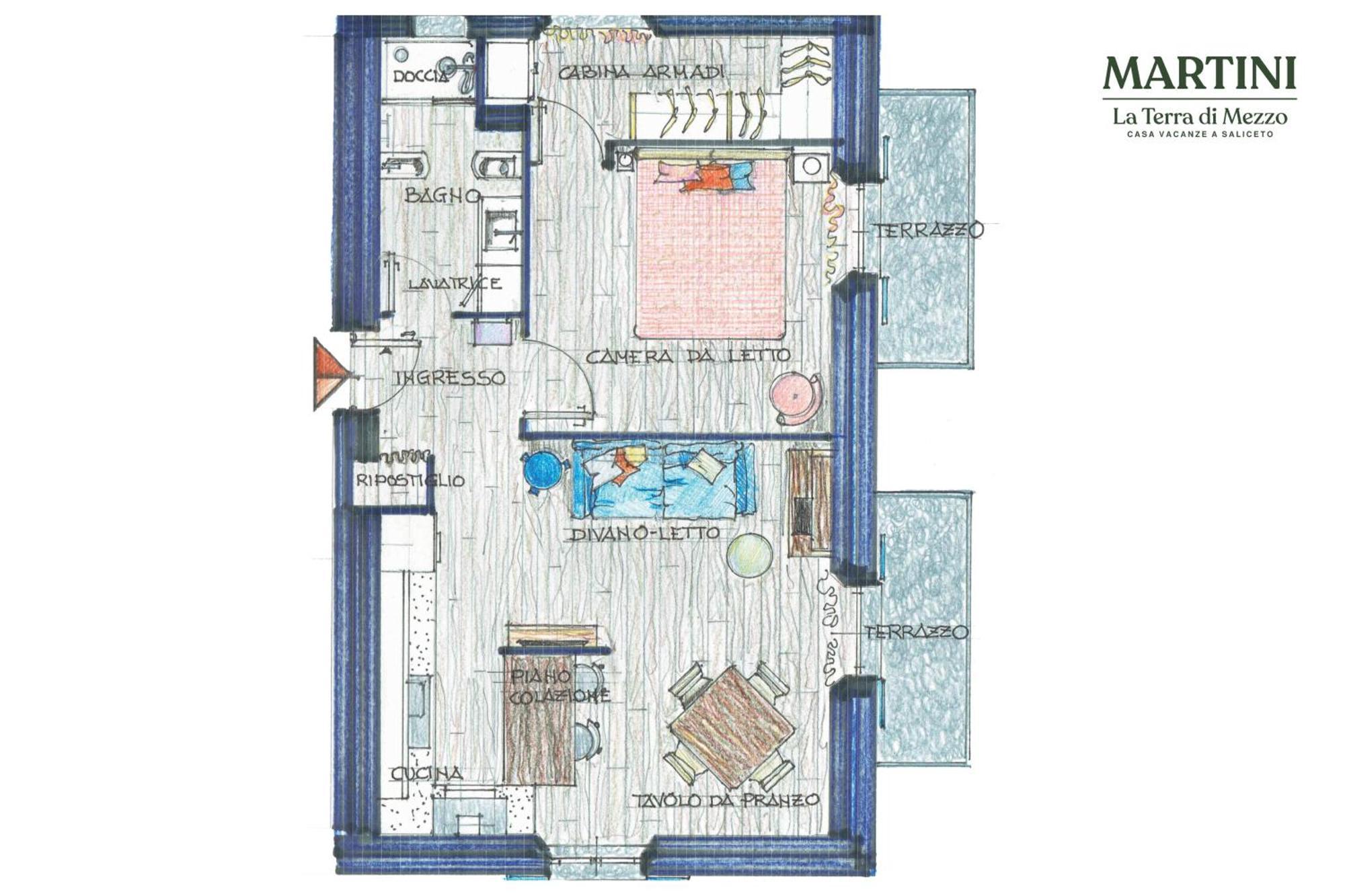 La Terra Di Mezzo Aparthotel Saliceto Εξωτερικό φωτογραφία