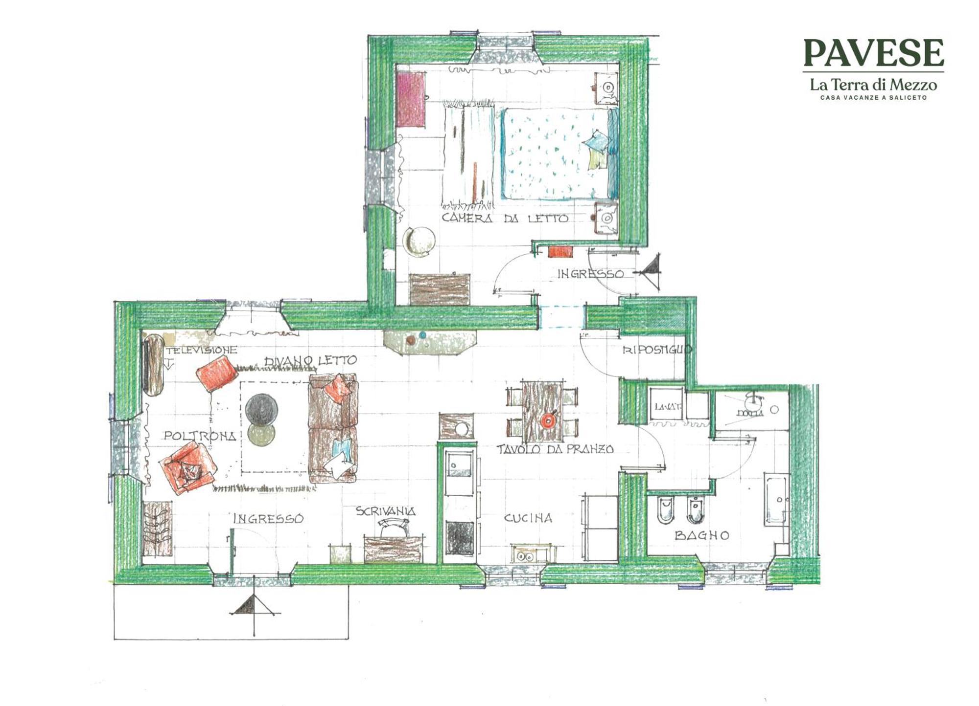 La Terra Di Mezzo Aparthotel Saliceto Εξωτερικό φωτογραφία